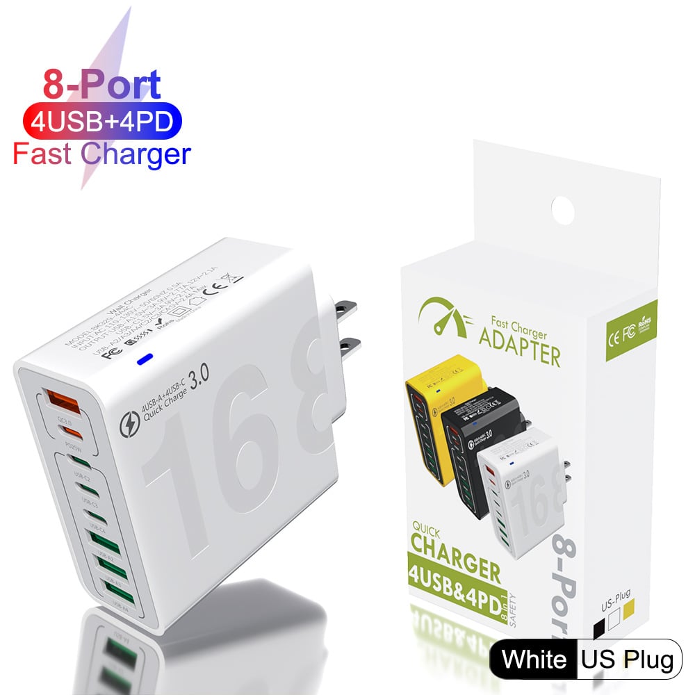 ChargePro – Universal 8 Port Fast Charging Hub