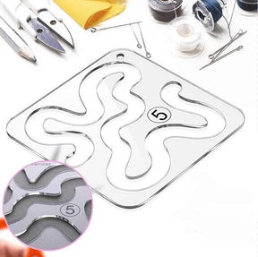 StitchGuide – Free Motion Garment Ruler Set