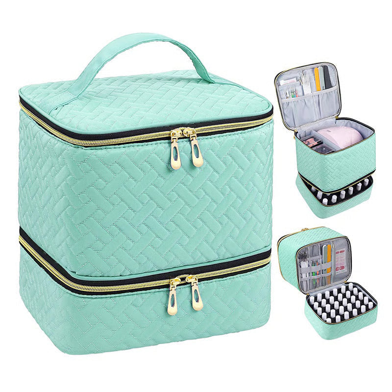 BeautyVault – Double Layer Nail Supplies Bag