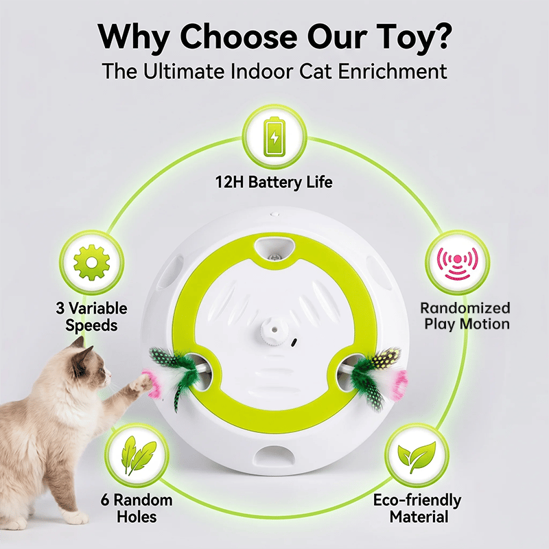 FurFun – Smart Interactive Cat Play Toy