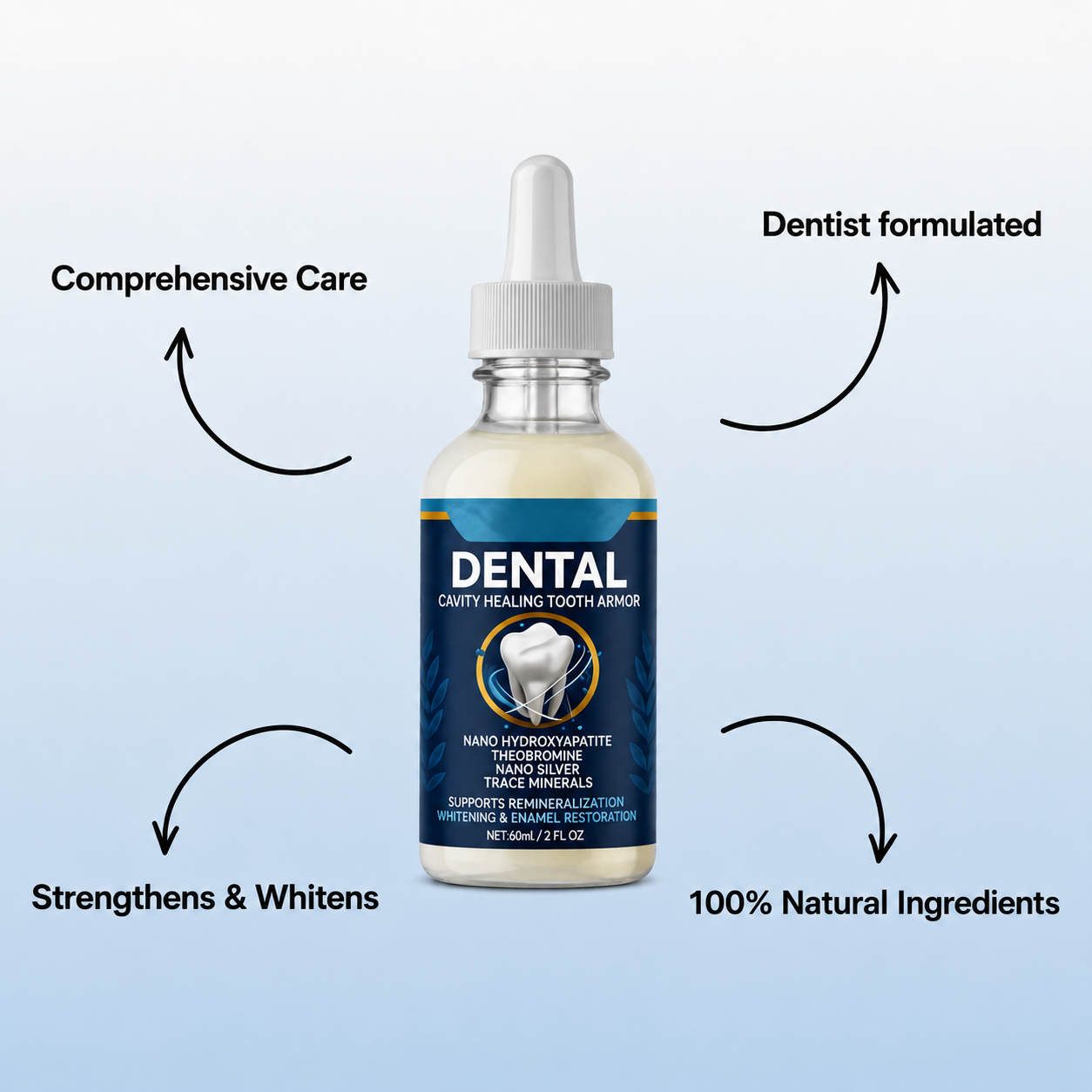 DentiGlow – Fluoride Free Tooth Repair Formula