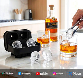 IceHex – Horror Skull Mold