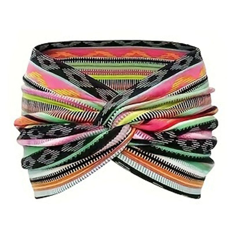BohoFlex Headband – Cross Knot Style