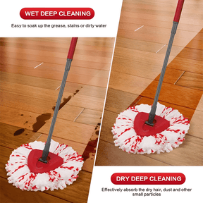 GripFiber – Universal Spin Mop Head