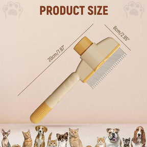 FurEase – Self-Cleaning Pet Grooming Brush
