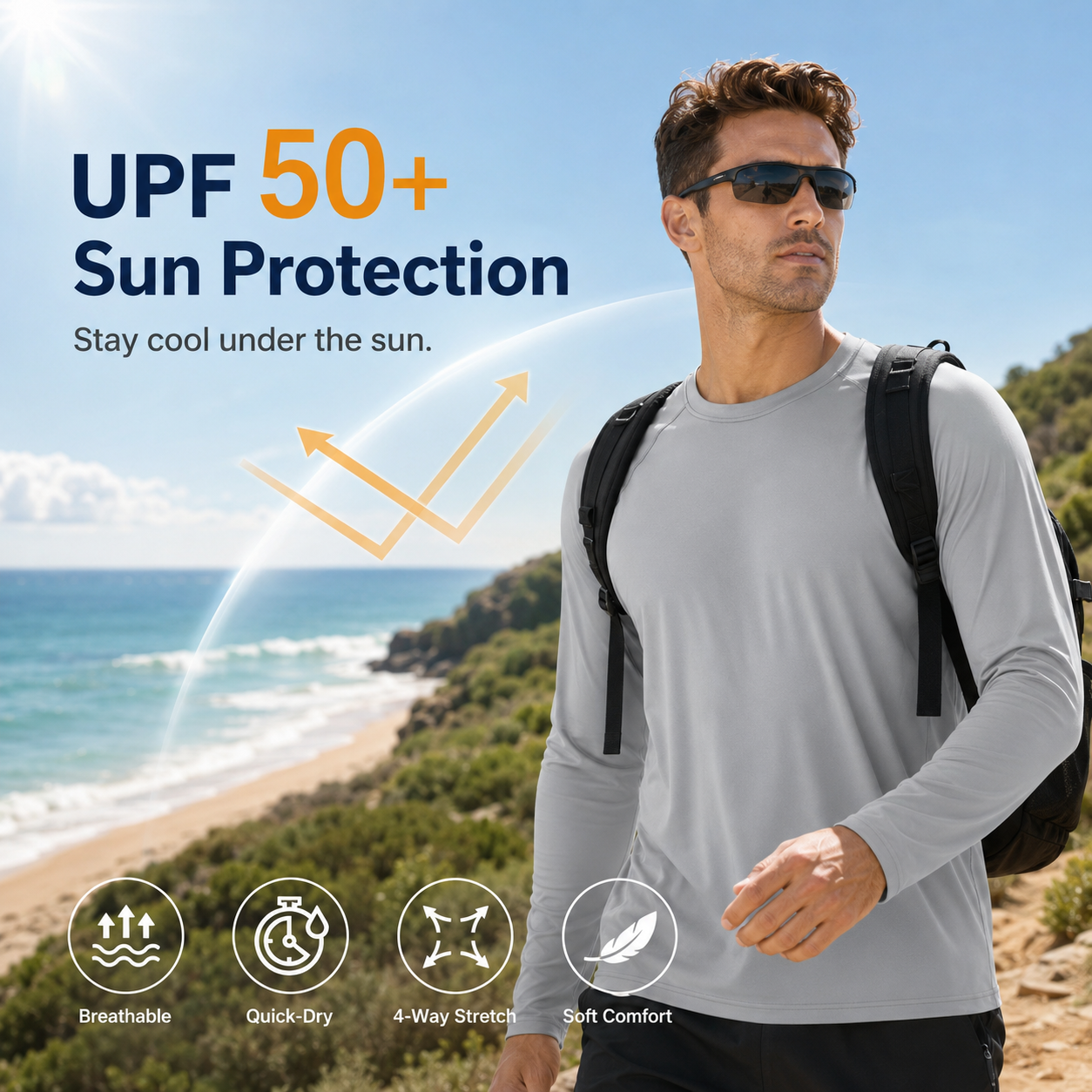 SunGuard Pro - UPF 50+ UV Protection Performance Shirt