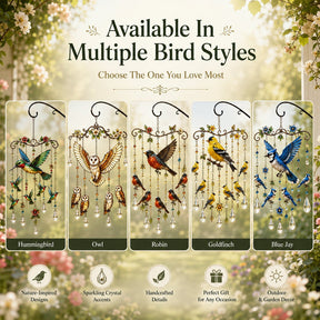 HumiGrace – Elegant Hummingbird Wind Chime