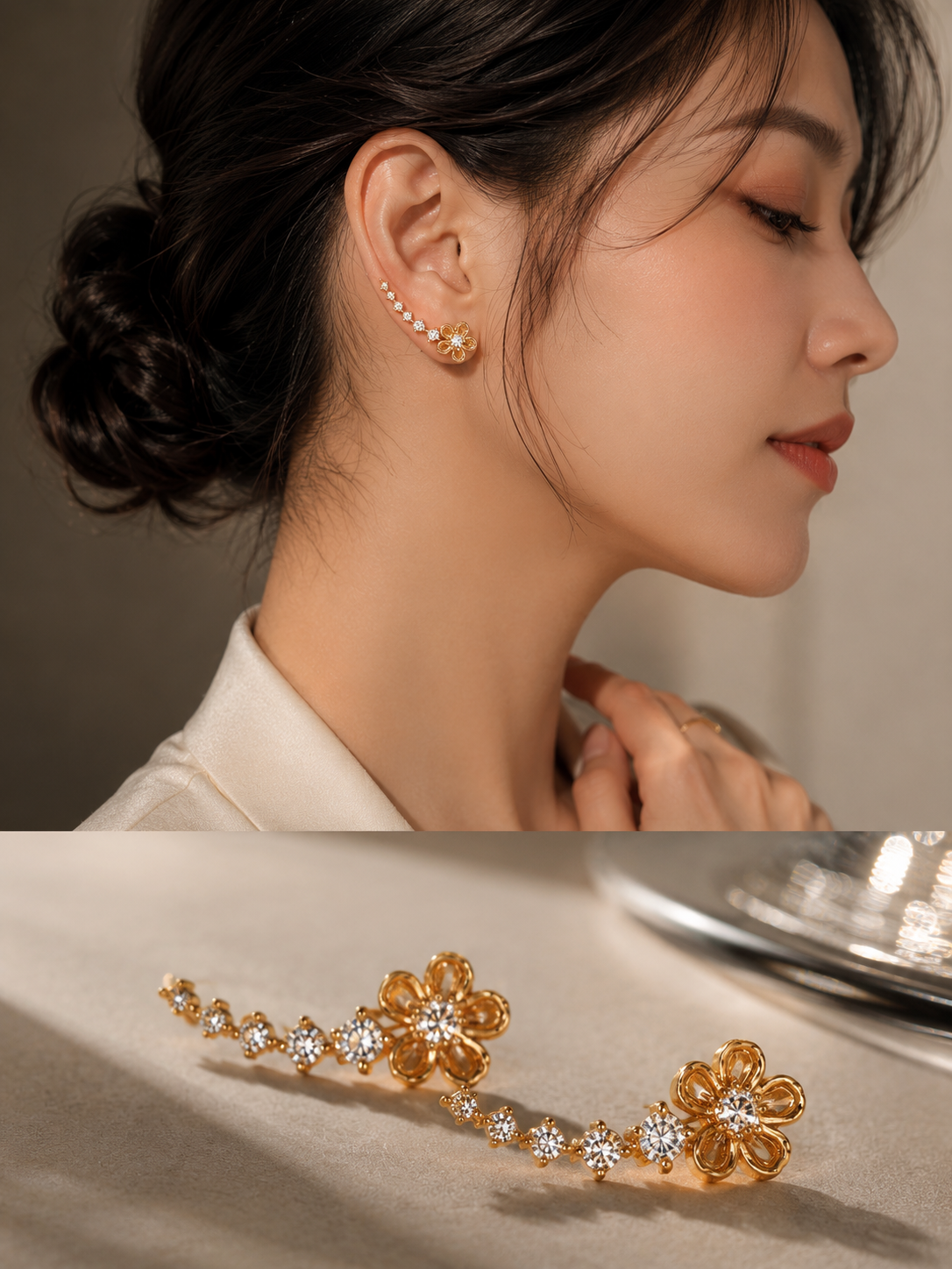 Aurelle – Elegant Statement Earrings