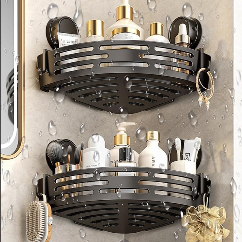BathHaven – Triangle Suction Organizer