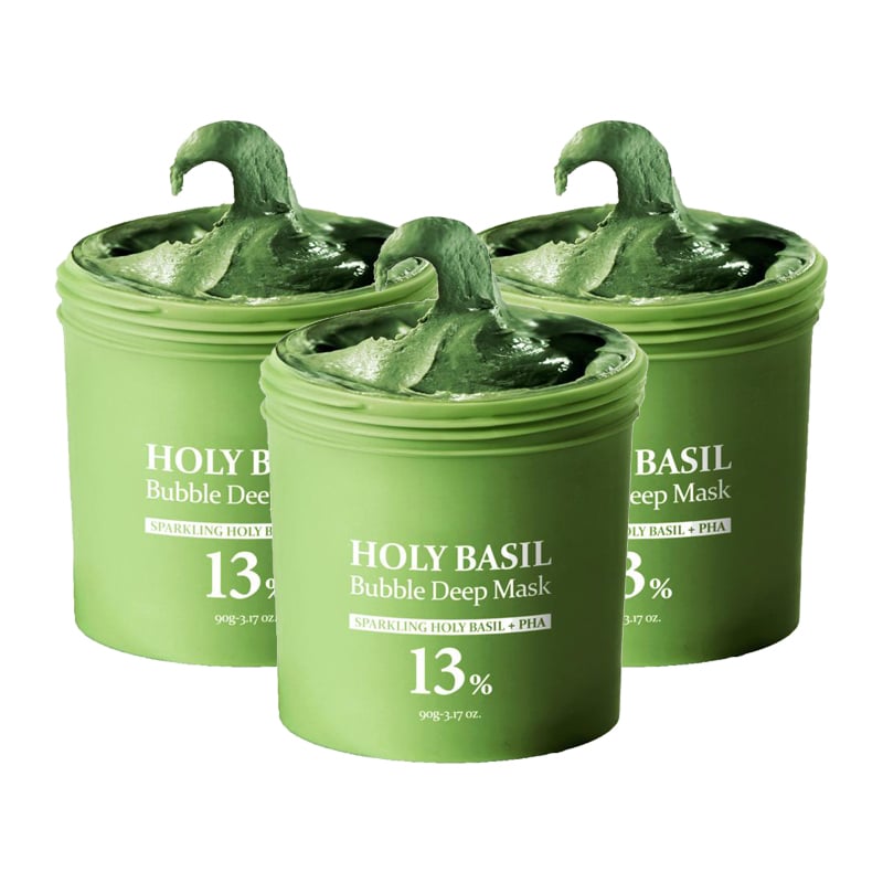 HerbaGlow – Holy Basil Bubble Deep Cleansing Mask