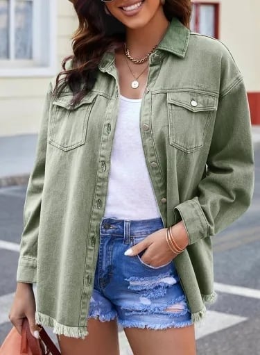 UrbanChic – Stylish Denim Jacket for Women