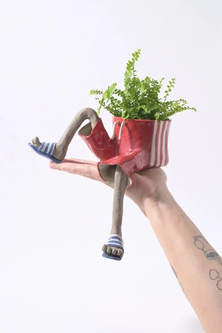 SproutBuddy - Decorative Hanging-Leg Planter