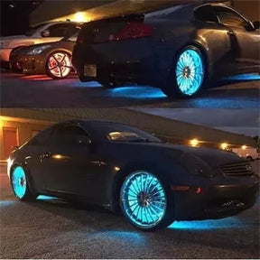 NeonSpin Lights – LED Tire Valve Glow