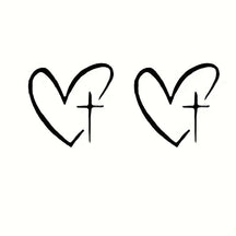 BlessedRide – Faith-Based Rearview Mirror Decal
