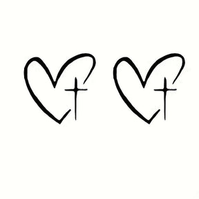 BlessedRide – Faith-Based Rearview Mirror Decal