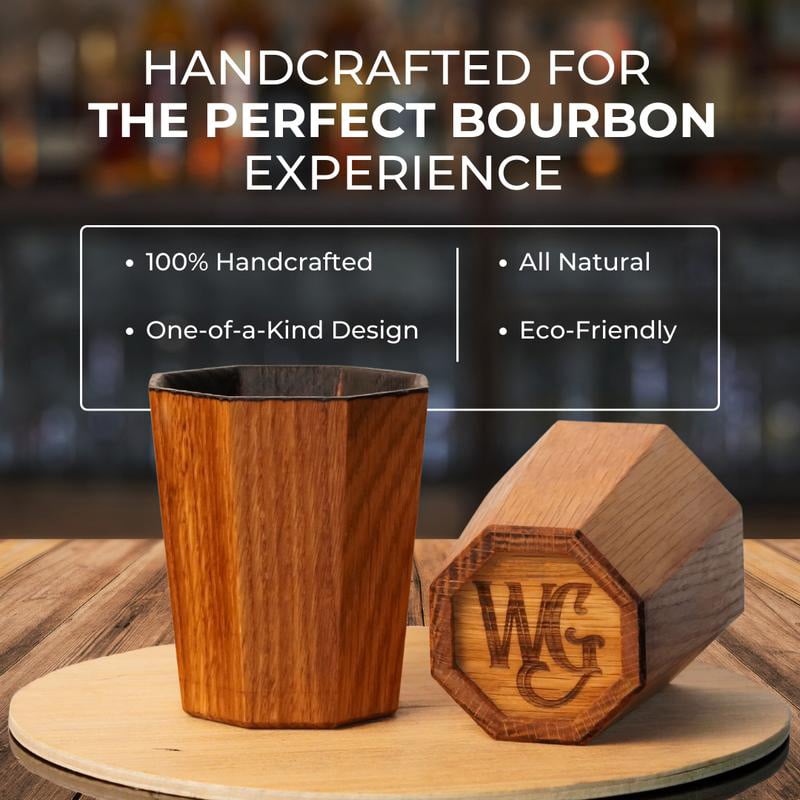 BourbonCraft – White Oak Whiskey Cup