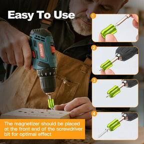 GripCore – Magnetic Screw Holder Ring