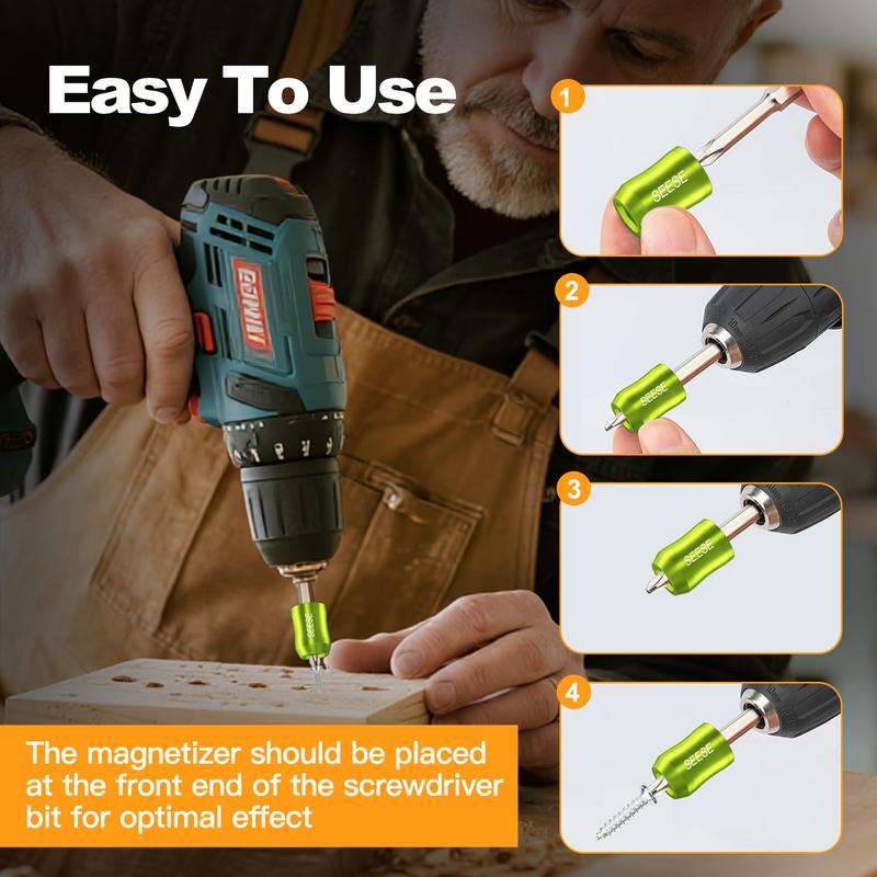 GripCore – Magnetic Screw Holder Ring