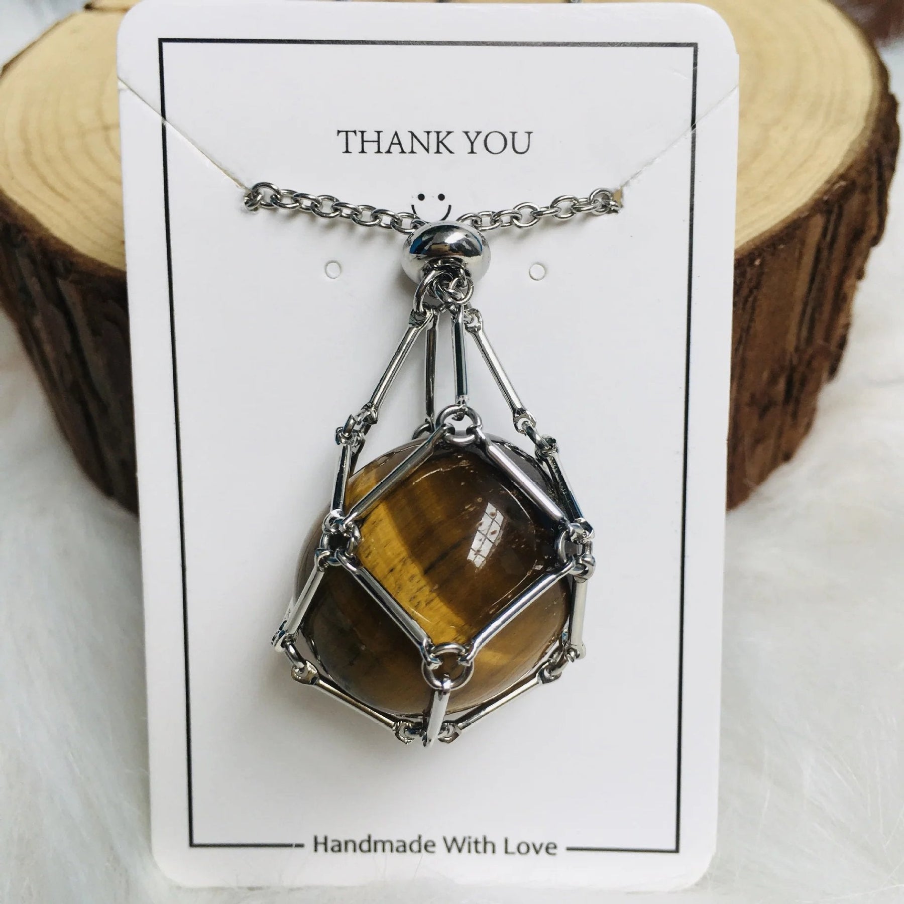 SoulBound - Natural Healing Crystal Necklace
