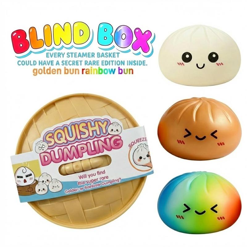 DumpliPop - Glitter Dumpling Squishy Blind Box