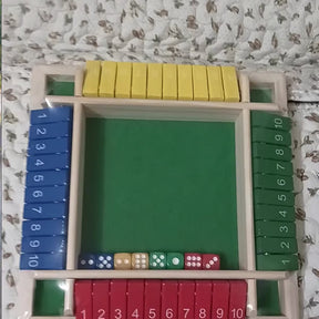 NumberLogic – Shut the Box Wooden Game