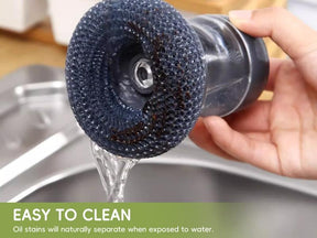 CleanMate - Ergonomic Soap-Release Kitchen Scrubber