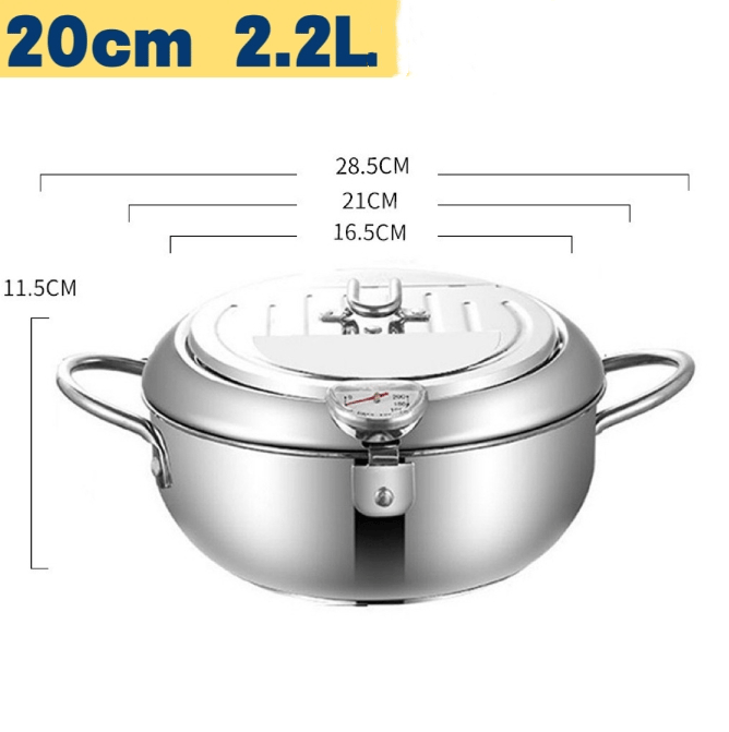 CookForge – Premium Stainless Frying Po & Oil Control Rack System