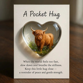 HugMoo – Highland Cow Pocket Hug