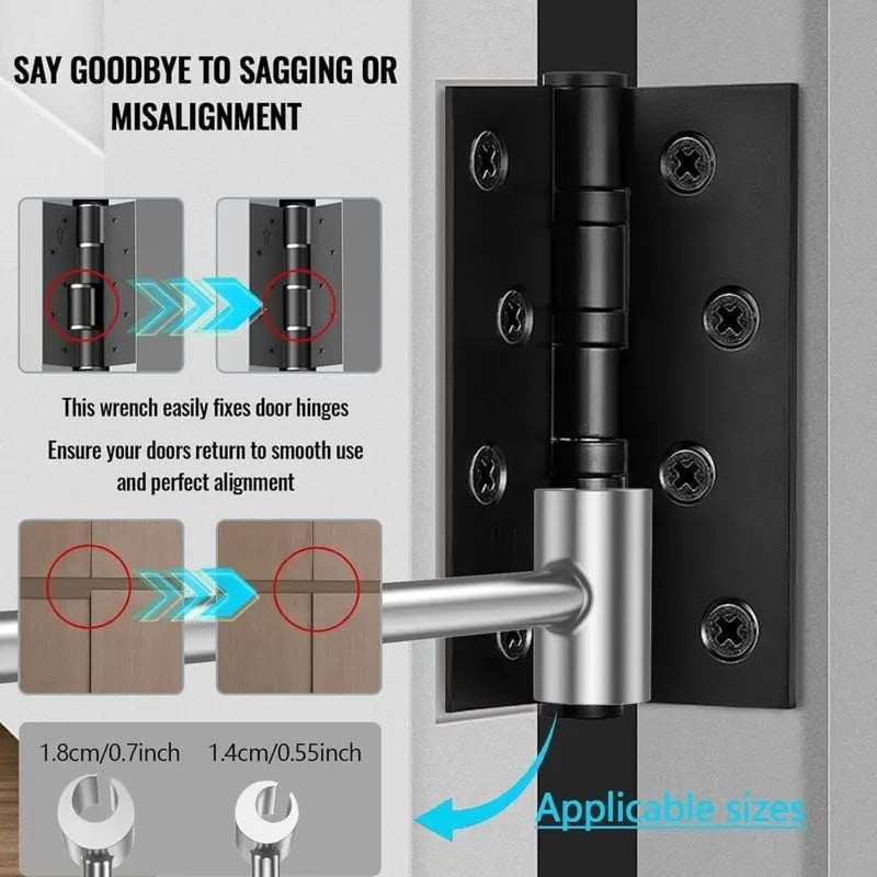 HingePro – Precision Door Hinge Adjustment Tool