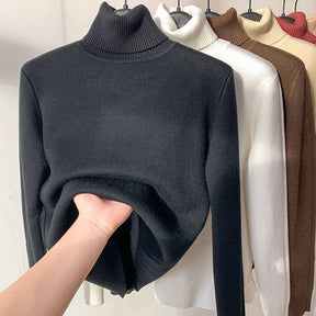 GlowThread – Cozy Turtleneck Pullover Sweater