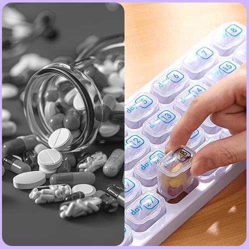 VitaMind – Monthly Wellness Pill Case
