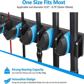 ReelFlow – Fishing Pole Storage Organizer