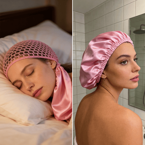 FrizzFree – Mesh Sleep Hair Cap
