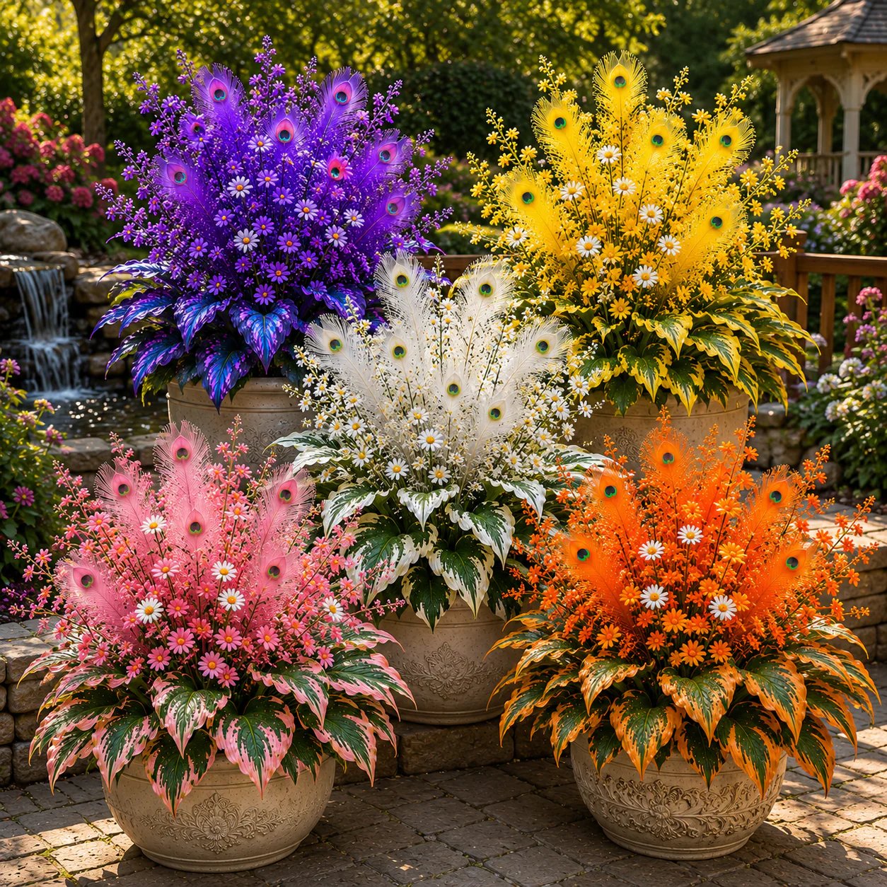 FlameFeather – Peacock Hosta Bulbs