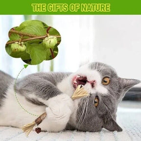 AuraStick – Natural Silvervine Cat Chew Toy