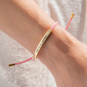 FaithAura – Inspire Bracelet “God is in Control”