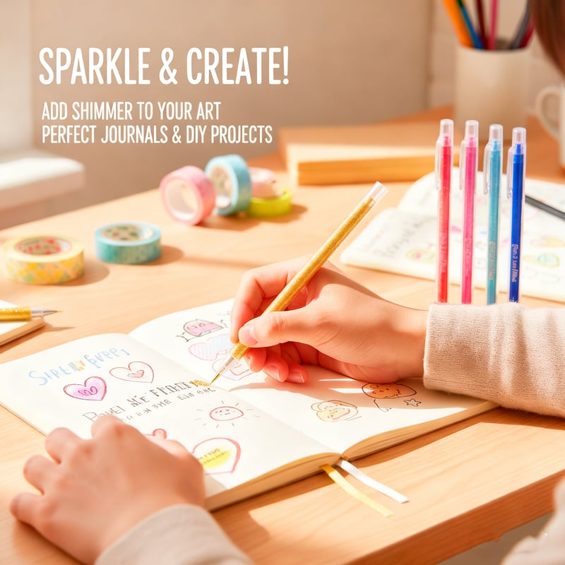 SparkWrite - Bold & Colorful Gel Pen Collection