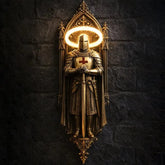KnightGlow – Medieval Knight Wall Lamp