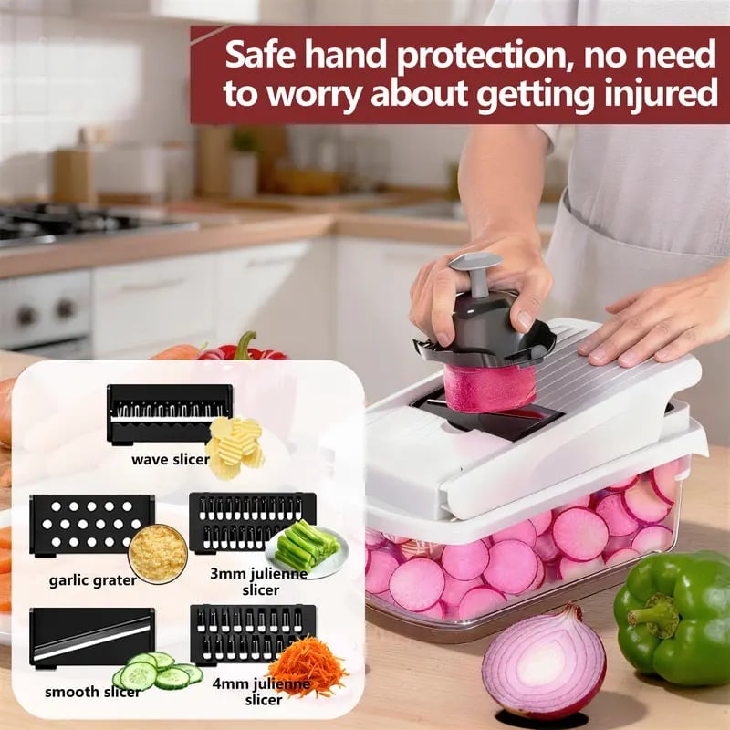 VeggieWizard – Multifunctional Food Prep Tool