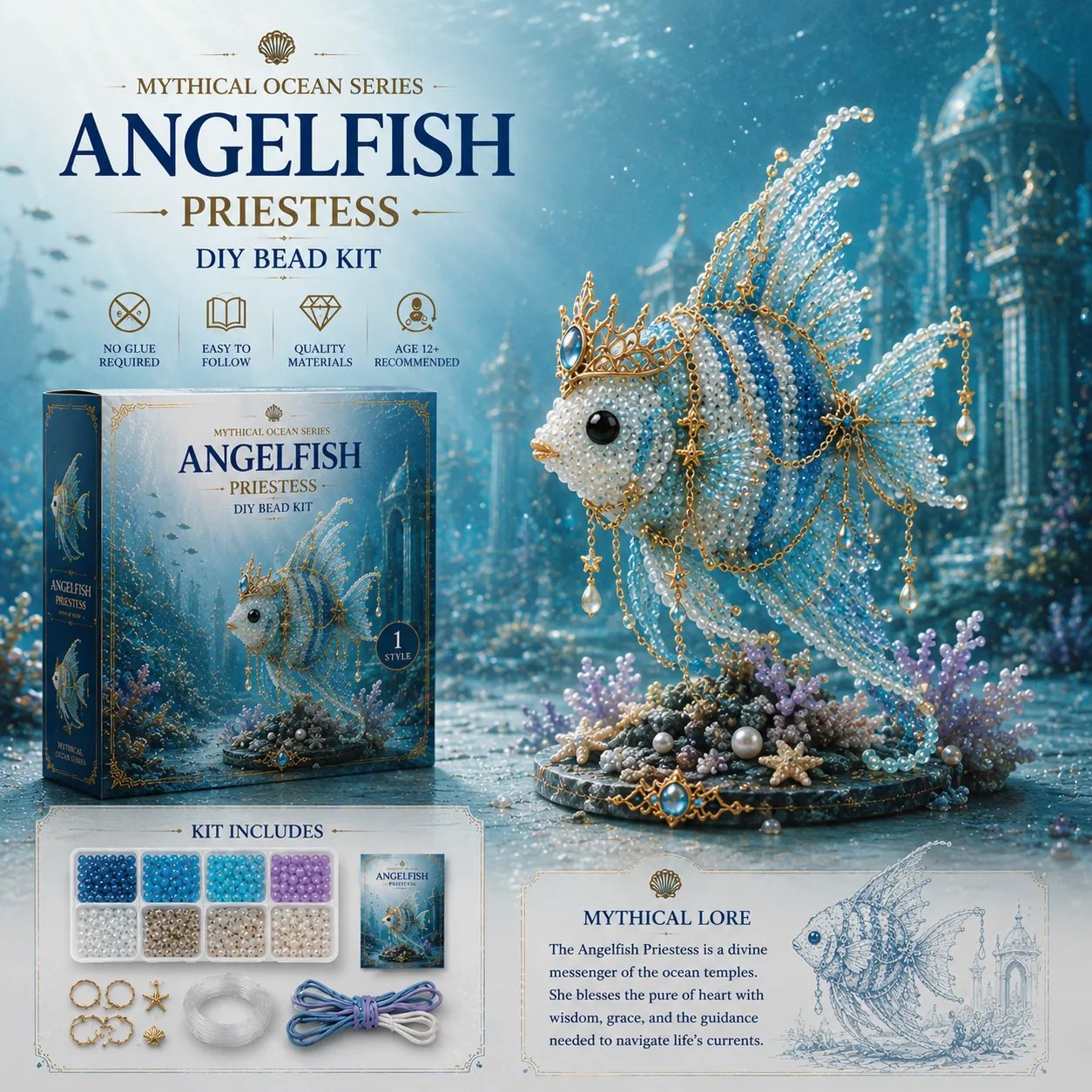 SeaSpark – Mythical Ocean Craft Bead Set