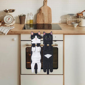 PurrSoft – Cute Cat Microfiber Hand Towel