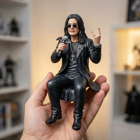 RockDash - 15cm Hand-Painted Rock Legend Dashboard Figurine