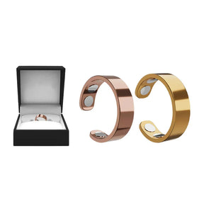 MagnaLuxe – Elegant Stainless Steel Magnetic Ring