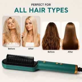 HairEase – Anti-Frizz Ceramic Hair Straightener