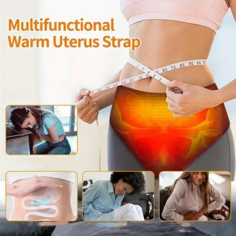 HeatRelief Pro - Vibration & Herbal Heating Pad for Period Cramps