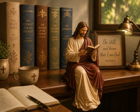 ScriptureRest - Jesus Reading Décor