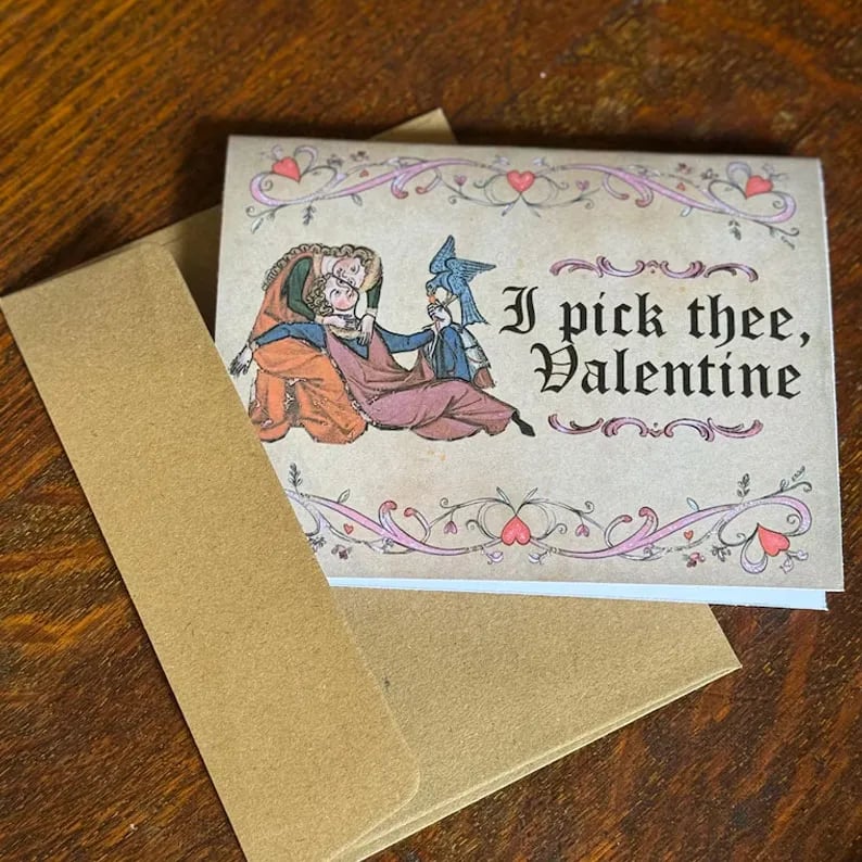 🔥HOT SALE 50% OFF -Medieval Valentine's Cards