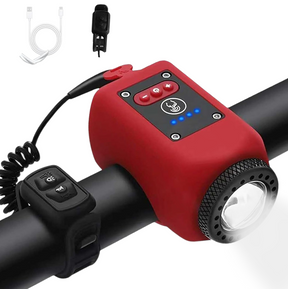 RideSafe – Electronic Bike Horn with Powerful Floodlight