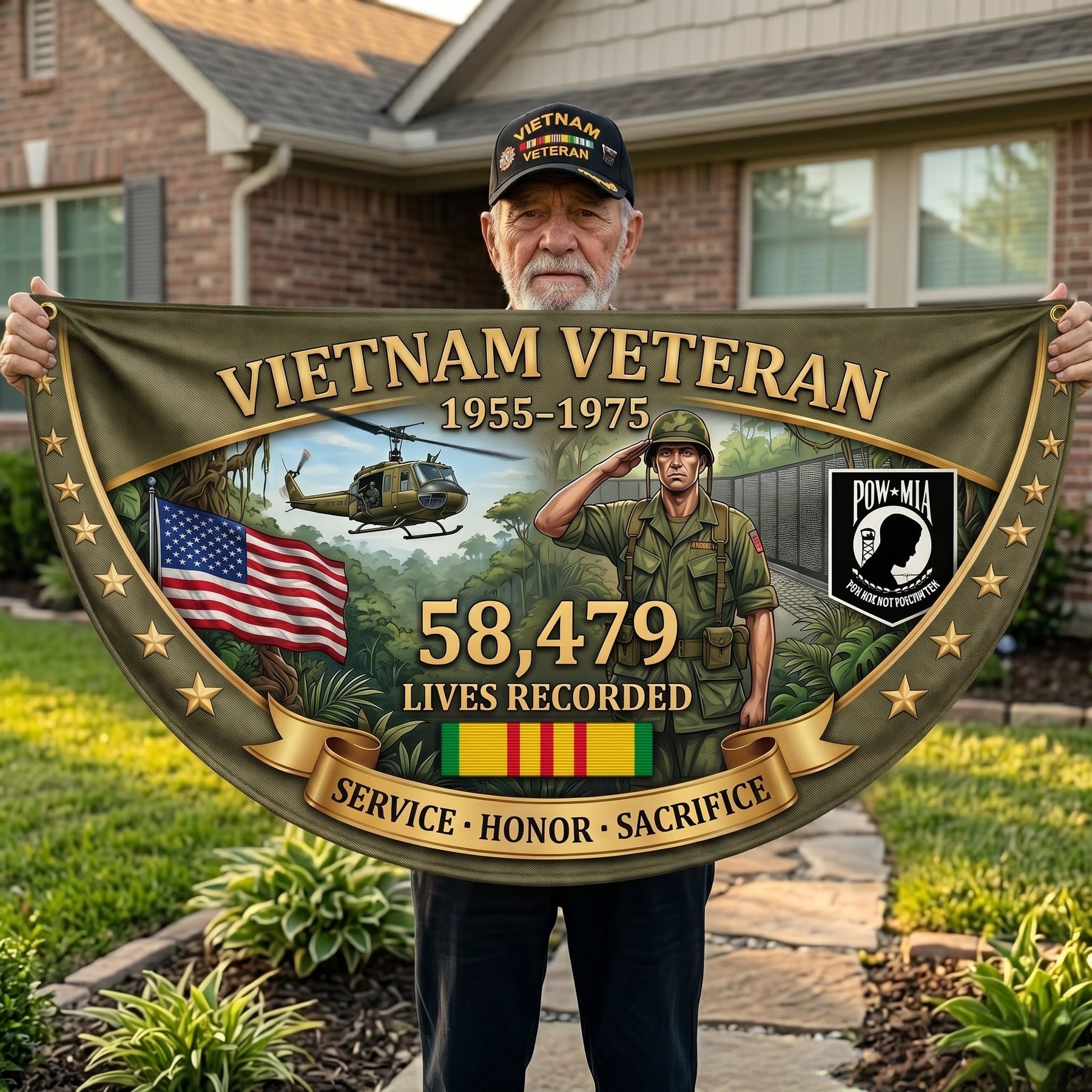 FreedomEcho – Vietnam Veteran Tribute Banner