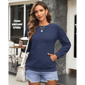 CozyCore – Women’s Crewneck Hoodless Sweatshirt